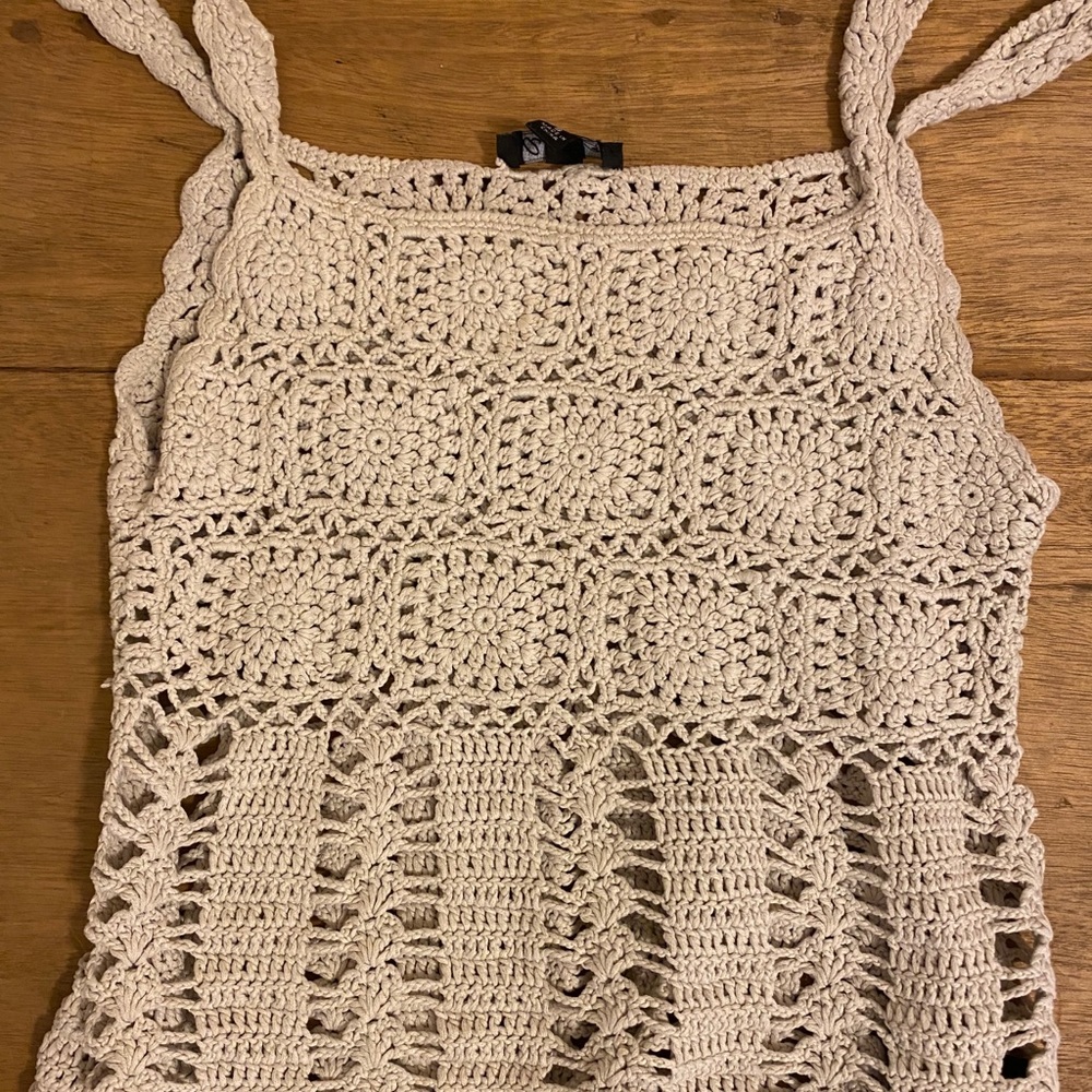 Knit tank top